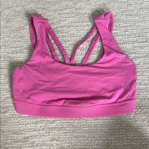 lululemon athletica Vibrant Pink Sports Bra